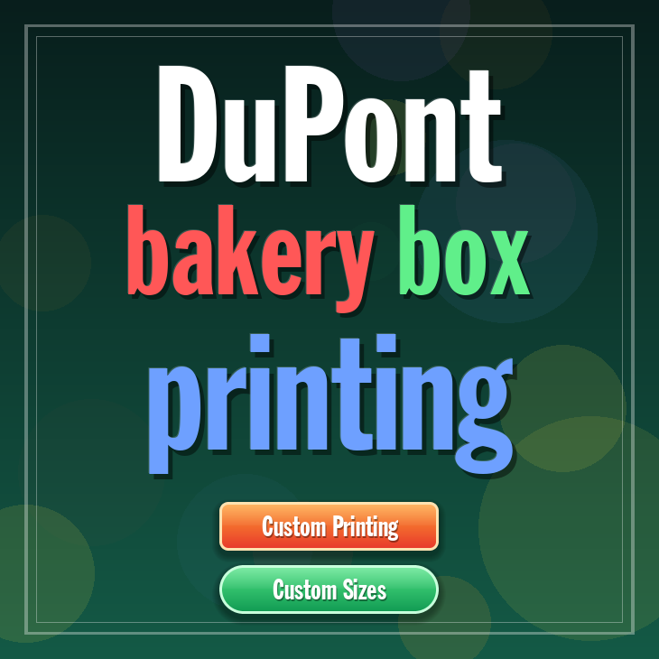 Dupont bakery box printing