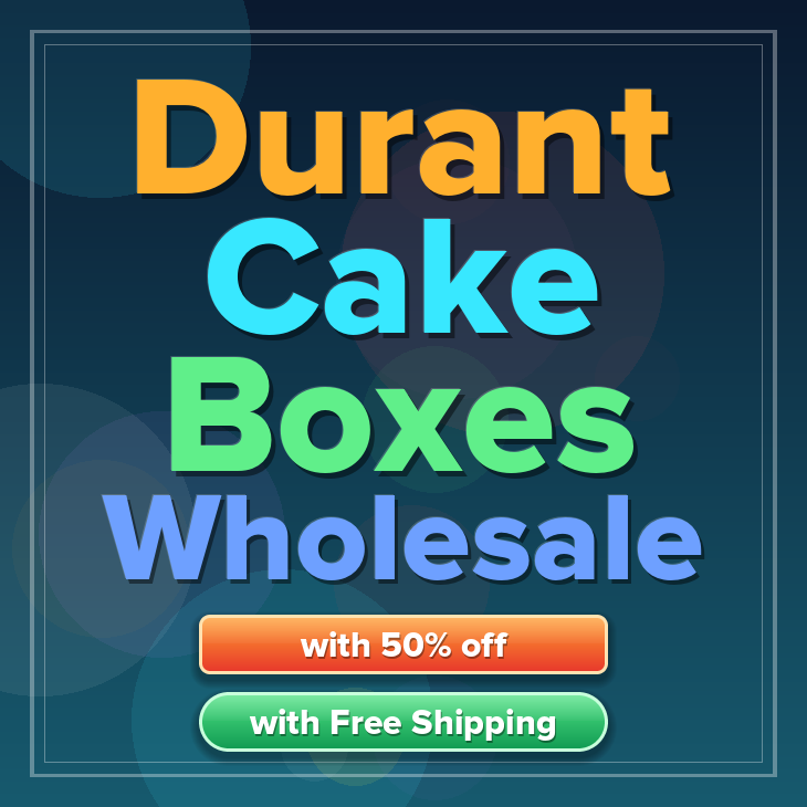 Durant cake boxes