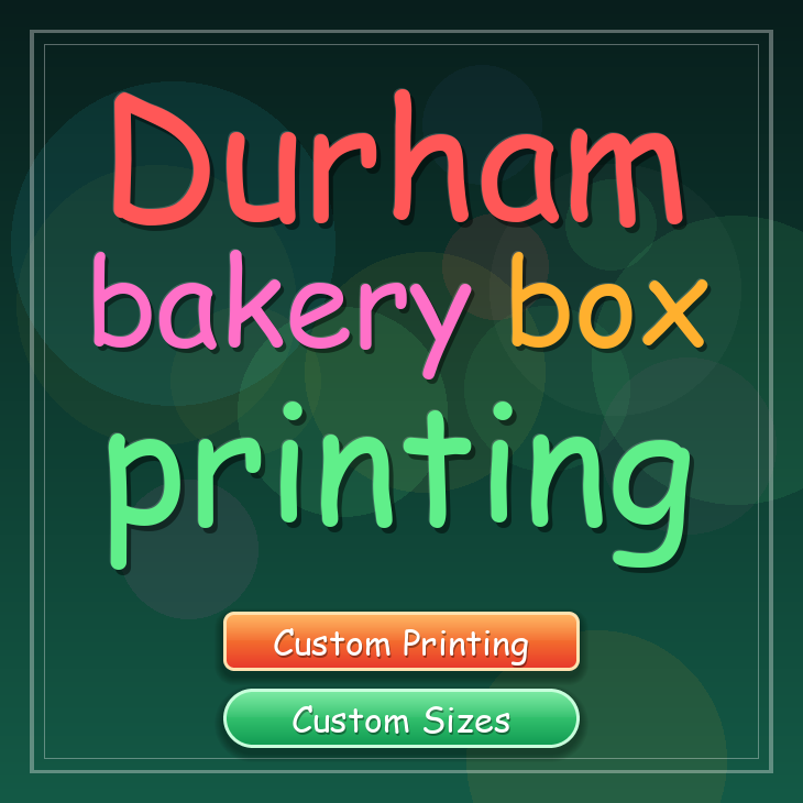 Durham bakery box printing