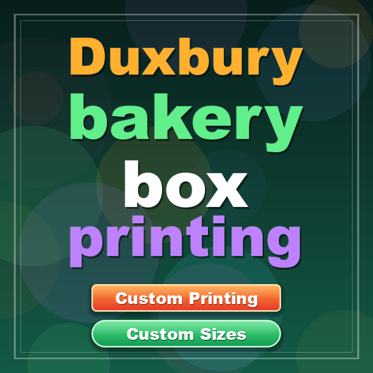 Duxbury bakery box printing