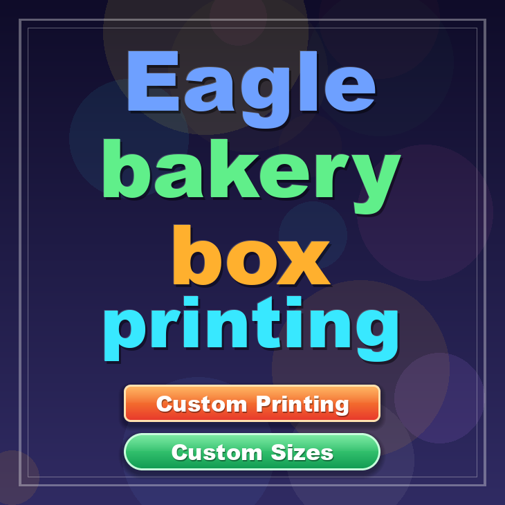 Eagle bakery box printing