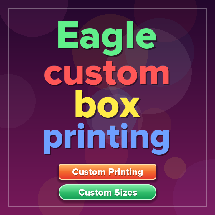 Eagle custom box printing
