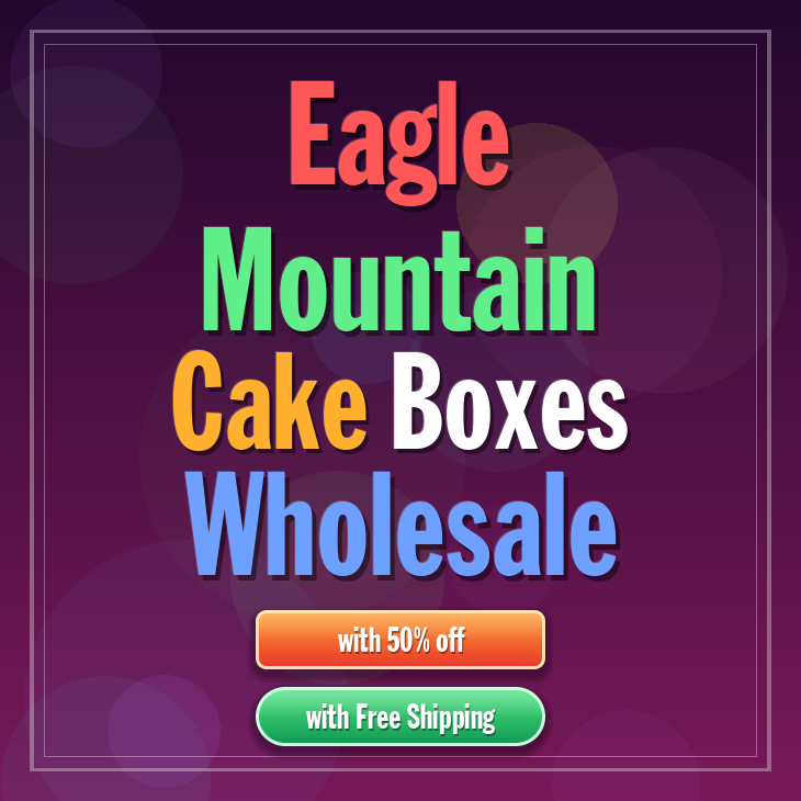Eagle Mountain cake boxes