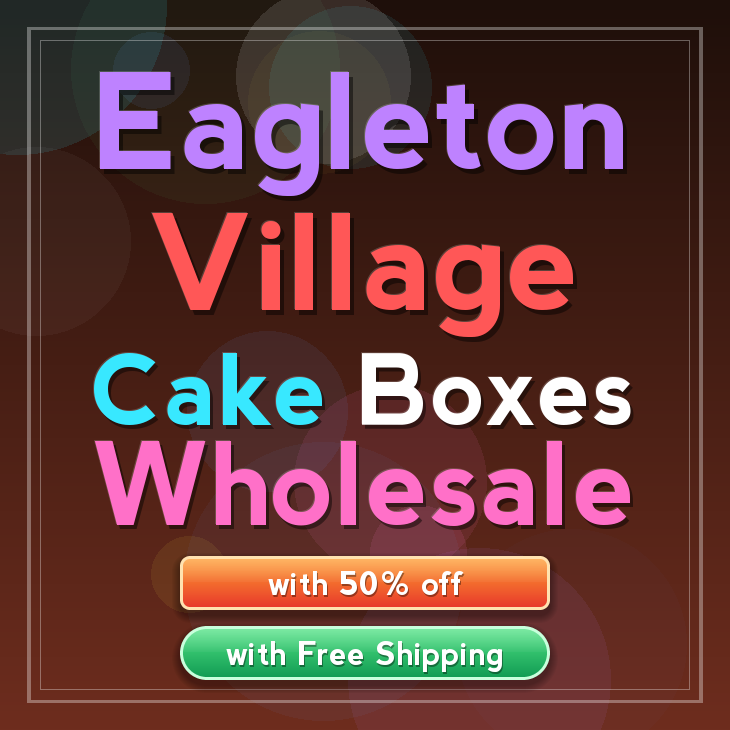 Eagleton Village cake boxes