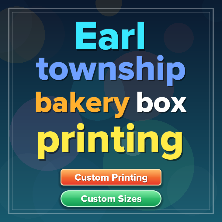 Earl Township bakery box printing