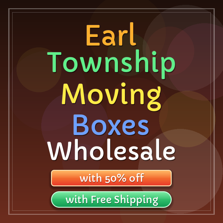 Earl Township moving boxes