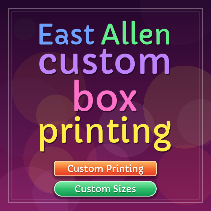 East Allen custom box printing