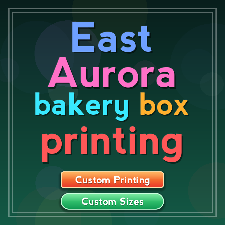 East Aurora bakery box printing