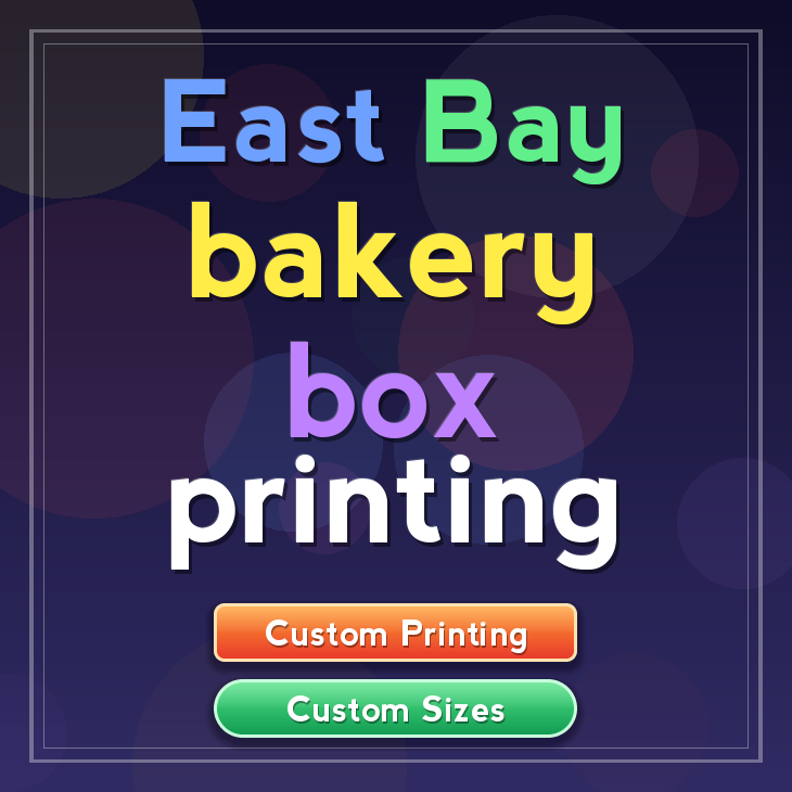 East Bay bakery box printing