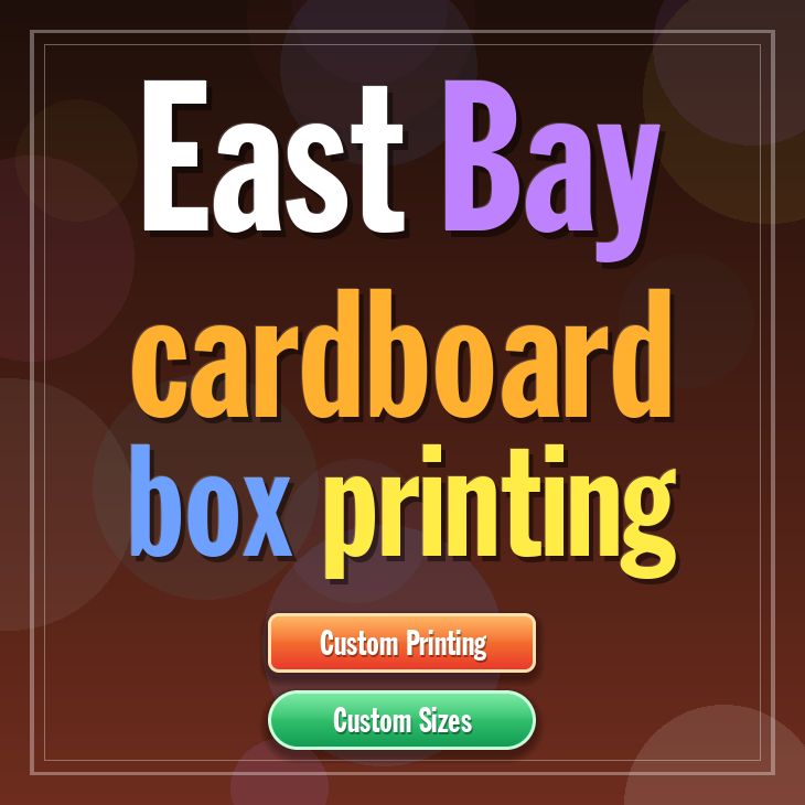 East Bay cardboard box printing