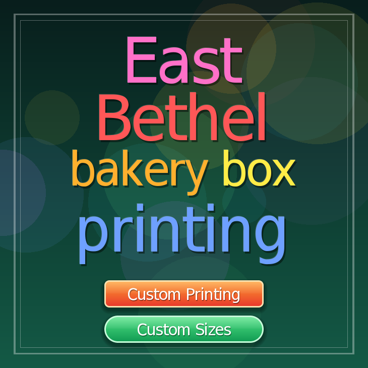 East Bethel bakery box printing