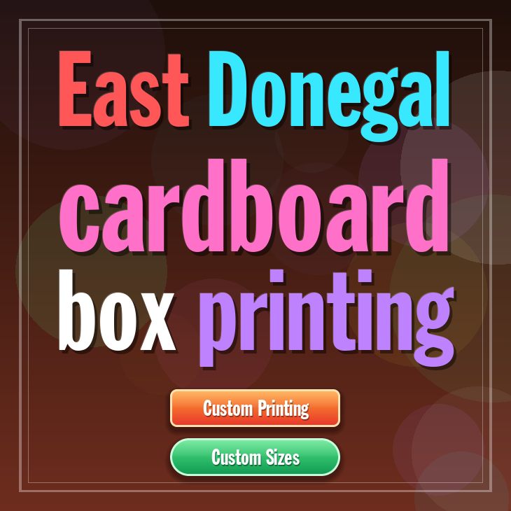 East Donegal cardboard box printing