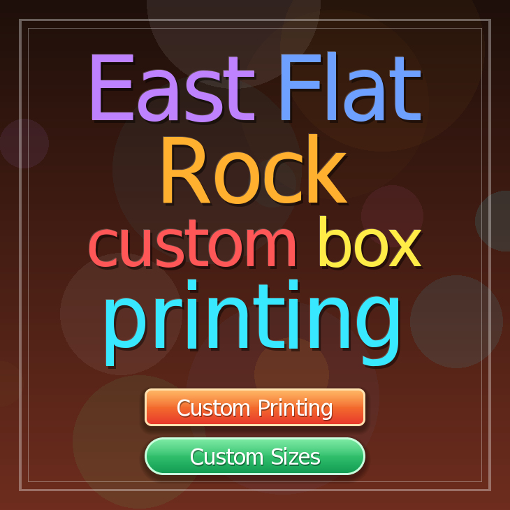 East Flat Rock custom box printing