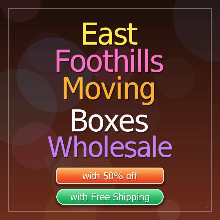 East Foothills moving boxes