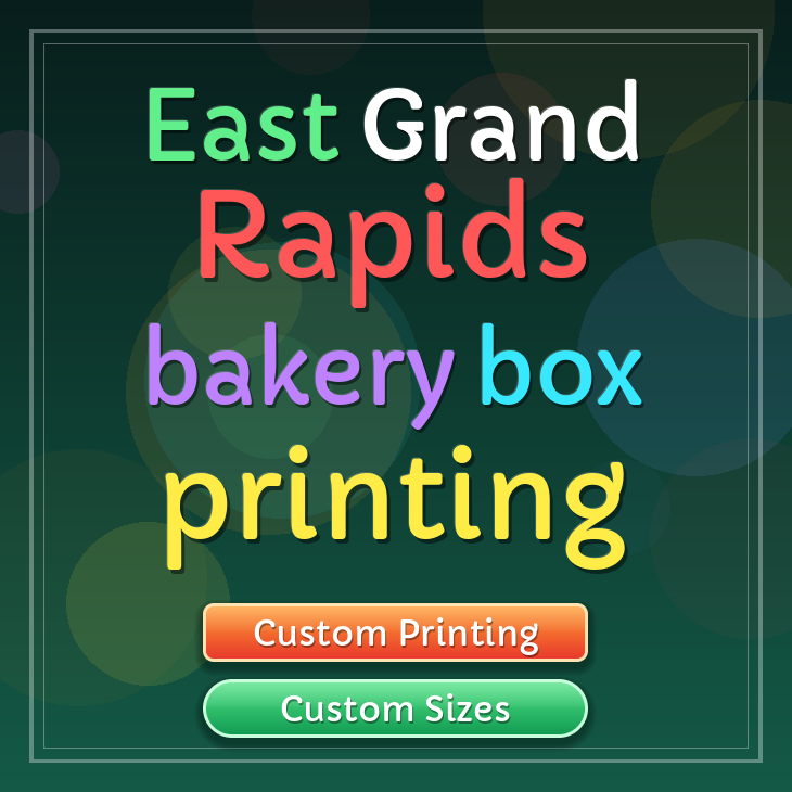 East Grand Rapids bakery box printing