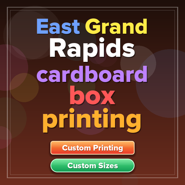 East Grand Rapids cardboard box printing