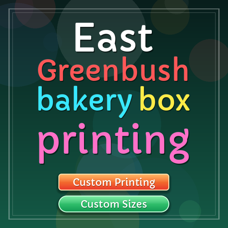 East Greenbush bakery box printing