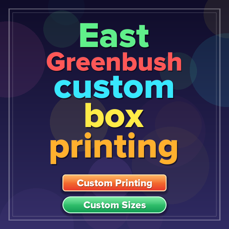 East Greenbush custom box printing