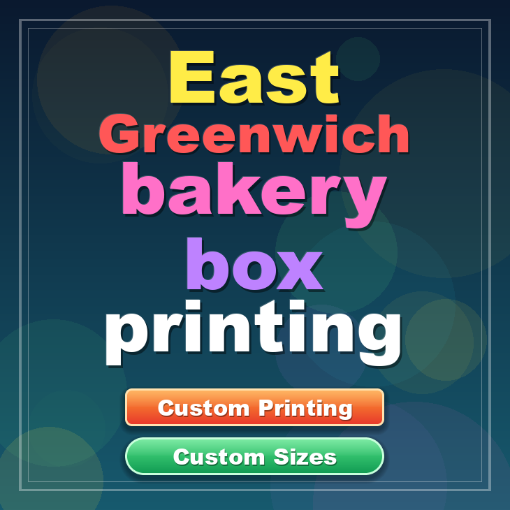 East Greenwich bakery box printing