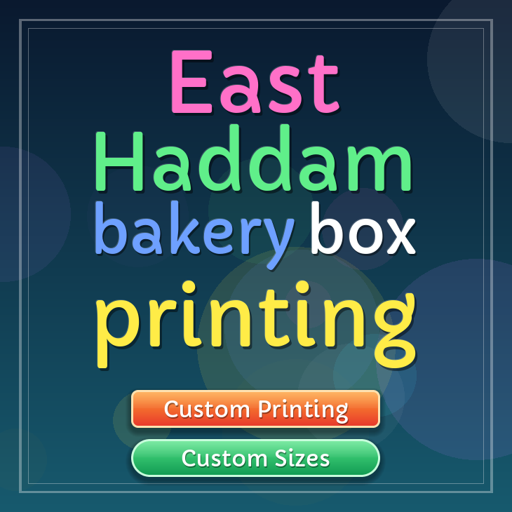 East Haddam bakery box printing