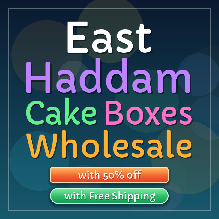 East Haddam cake boxes