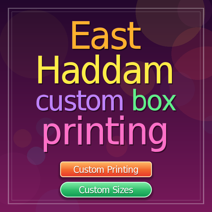 East Haddam custom box printing