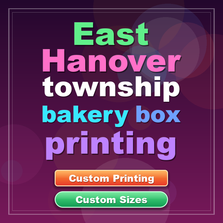 East Hanover Township bakery box printing
