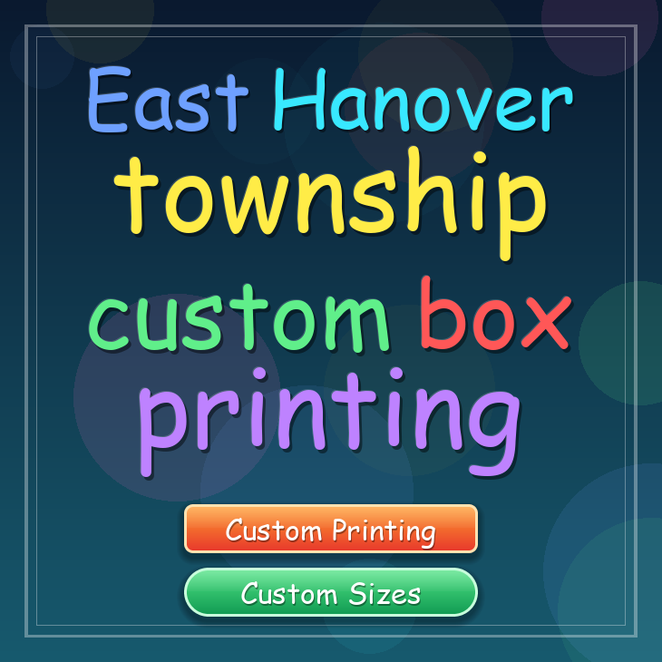 East Hanover township custom box printing