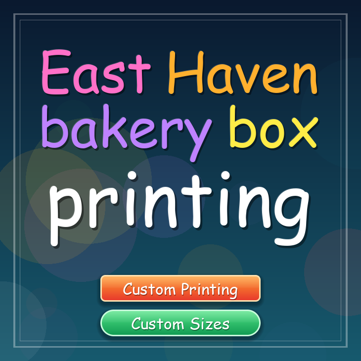East Haven bakery box printing