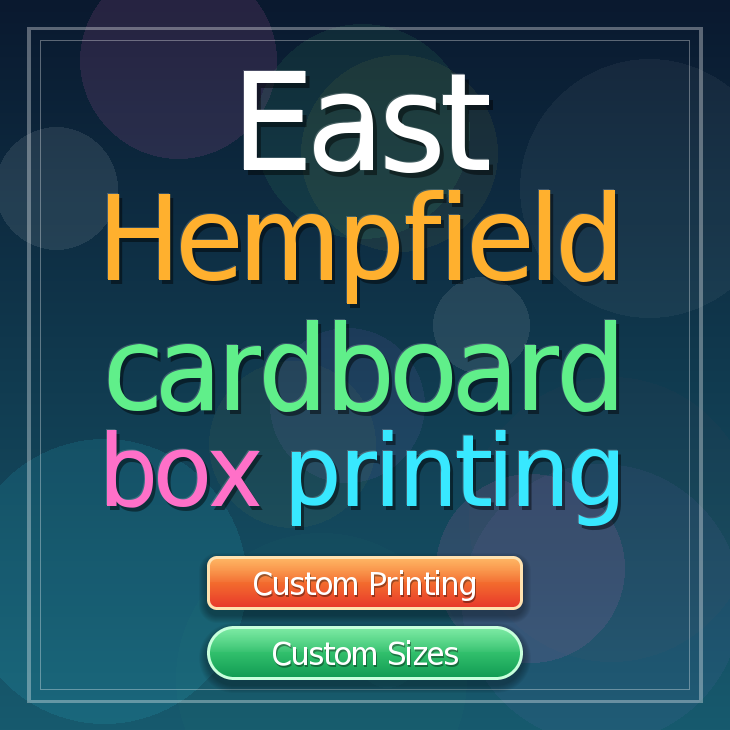 East Hempfield cardboard box printing