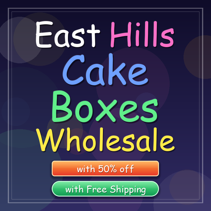 East Hills cake boxes