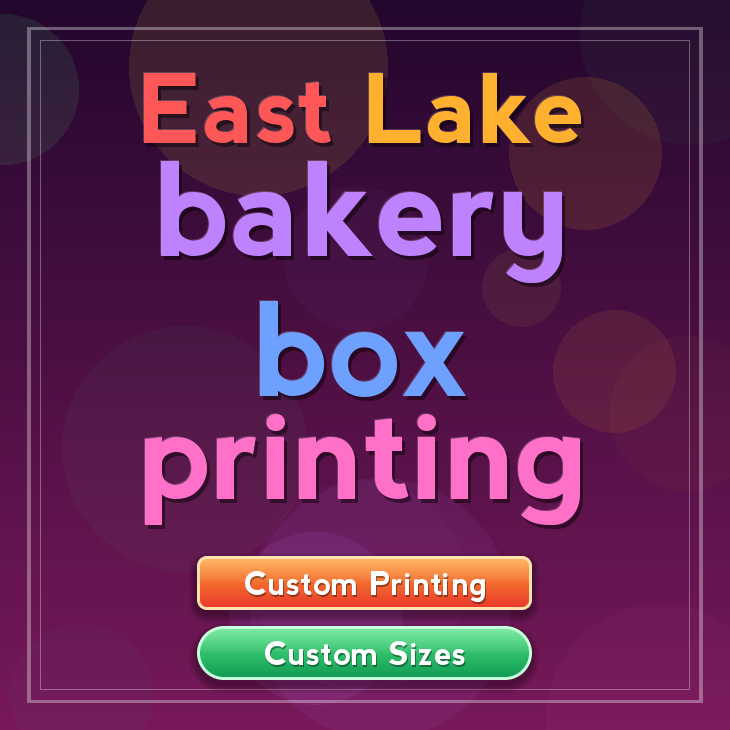 East Lake bakery box printing