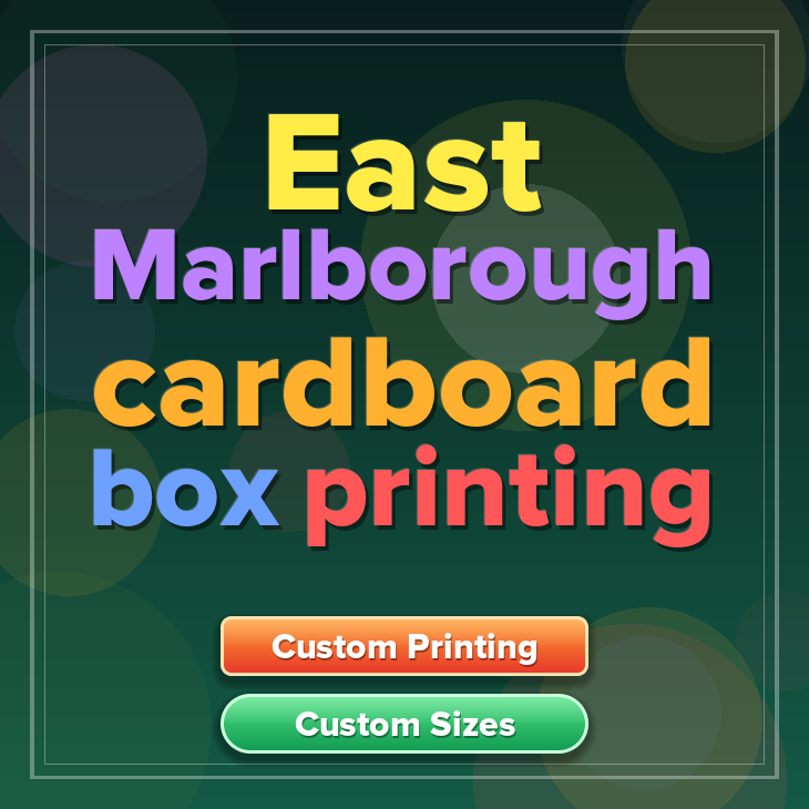 East Marlborough cardboard box printing