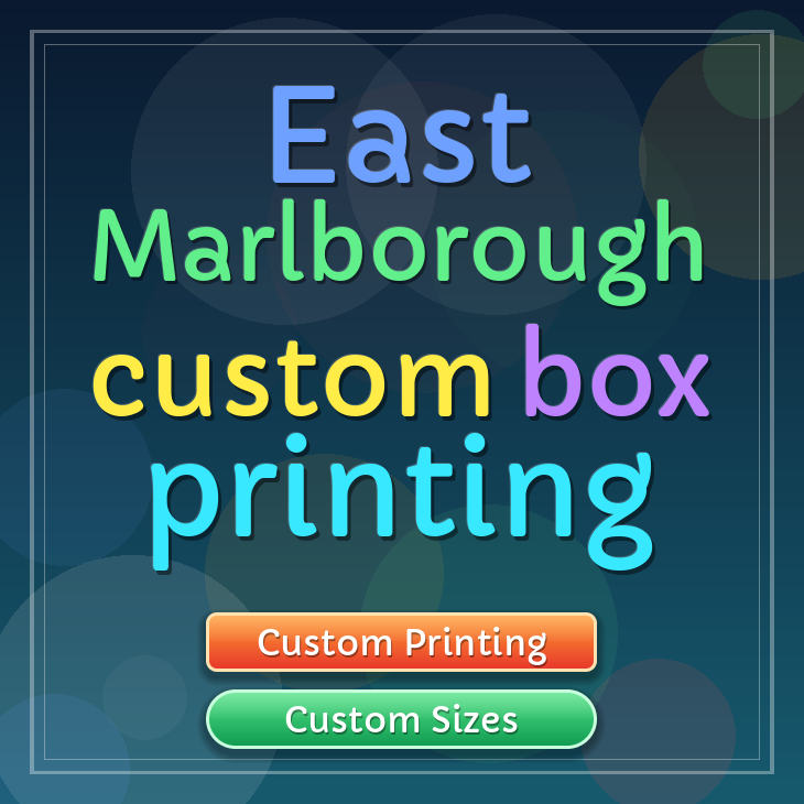 East Marlborough custom box printing