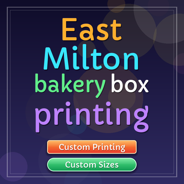 East Milton bakery box printing