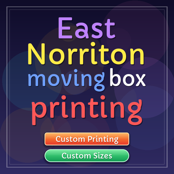 East Norriton moving box printing