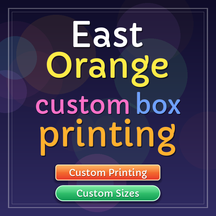 East Orange custom box printing