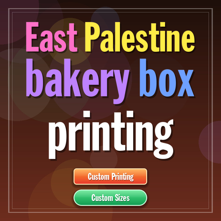 East Palestine bakery box printing