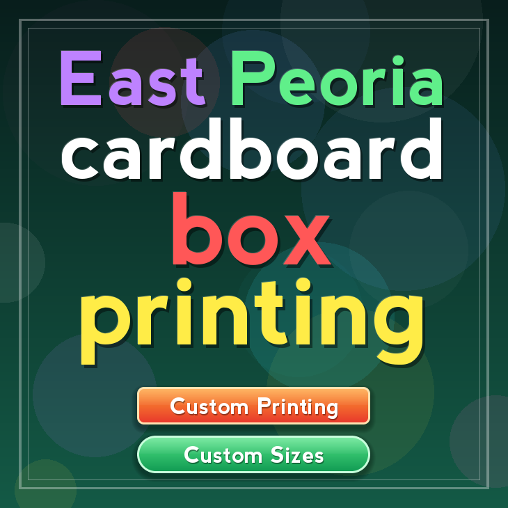 East Peoria cardboard box printing