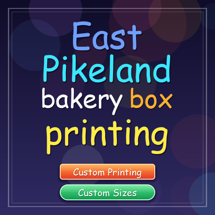 East Pikeland bakery box printing