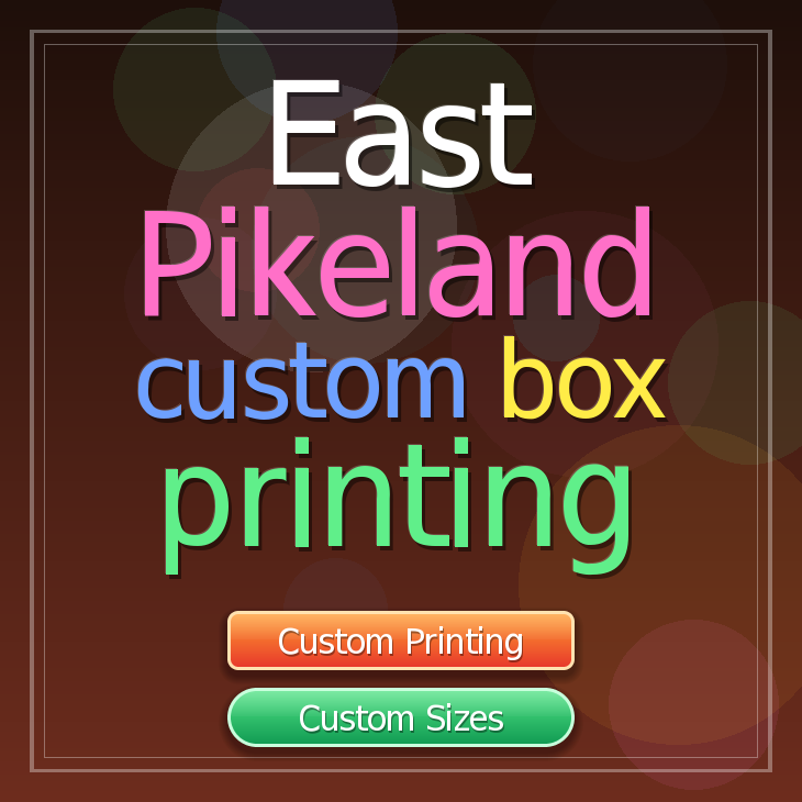 East Pikeland custom box printing