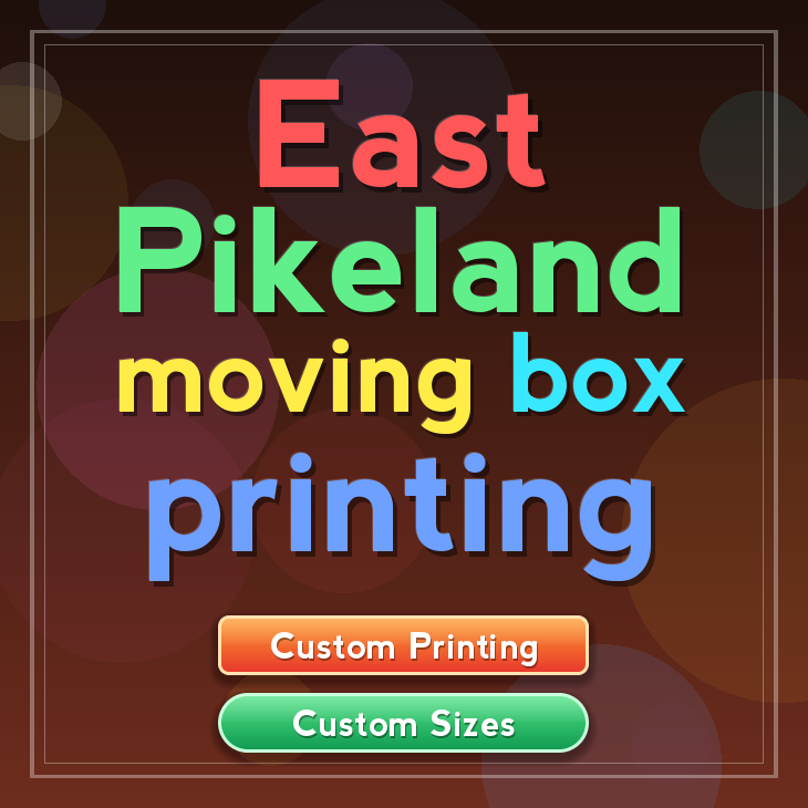 East Pikeland moving box printing