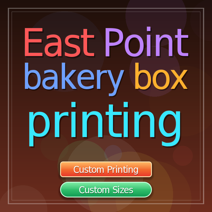 East Point bakery box printing