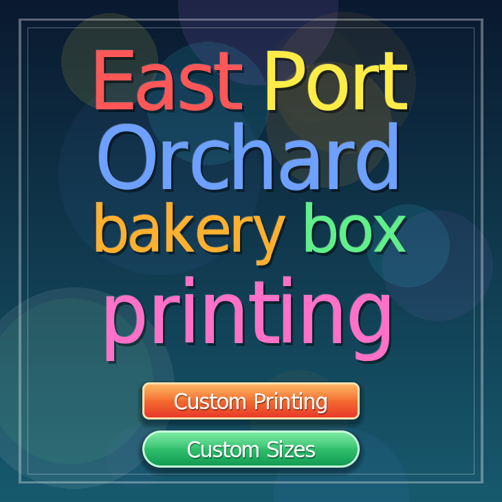 East Port Orchard bakery box printing