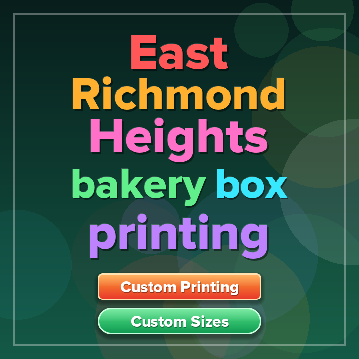 East Richmond Heights bakery box printing