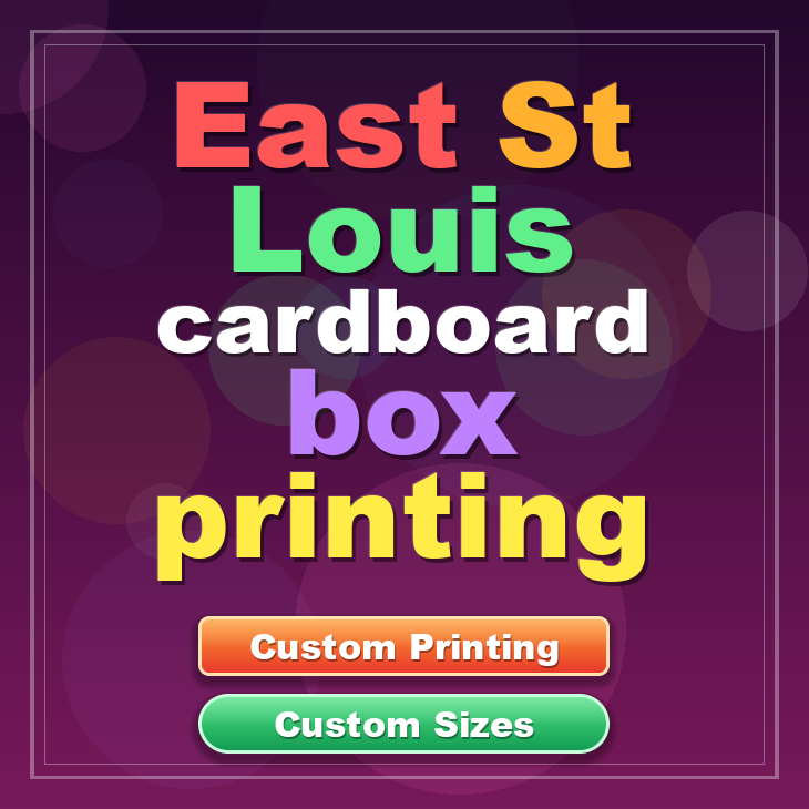 East St Louis cardboard box printing