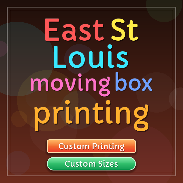 East St Louis moving box printing