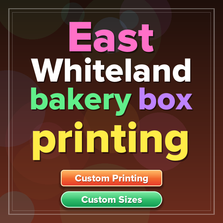 East Whiteland bakery box printing