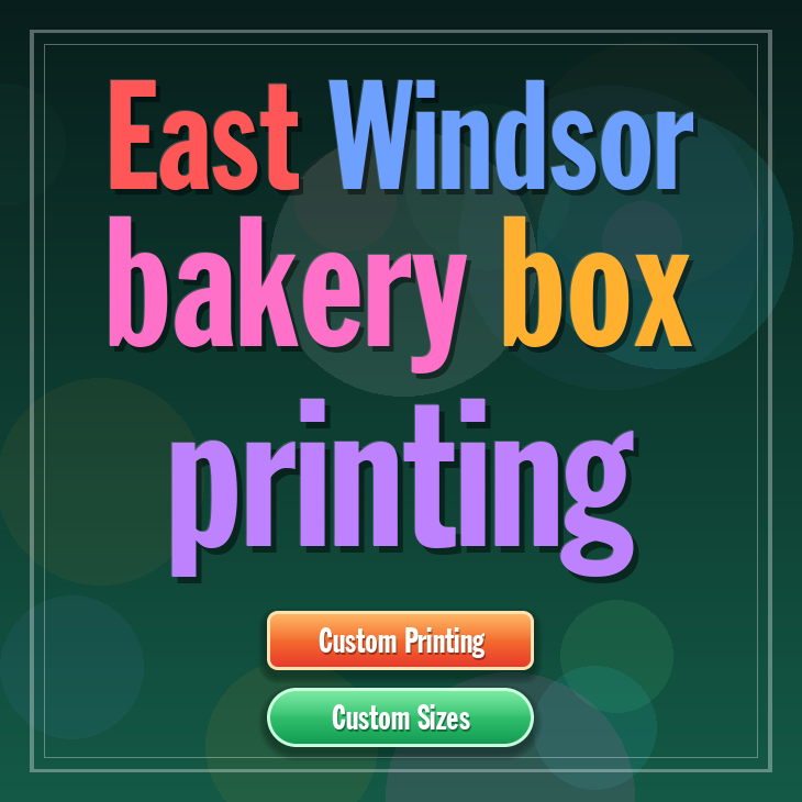 East Windsor bakery box printing