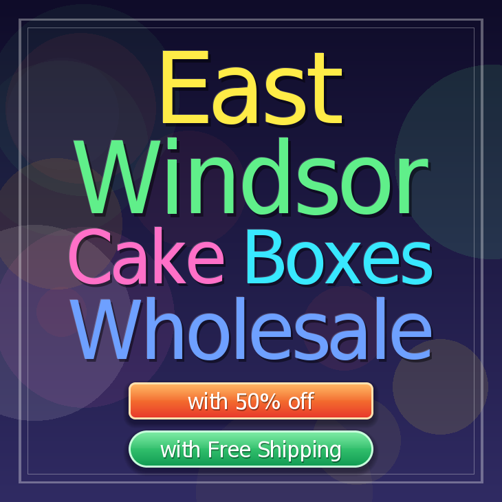 East Windsor cake boxes